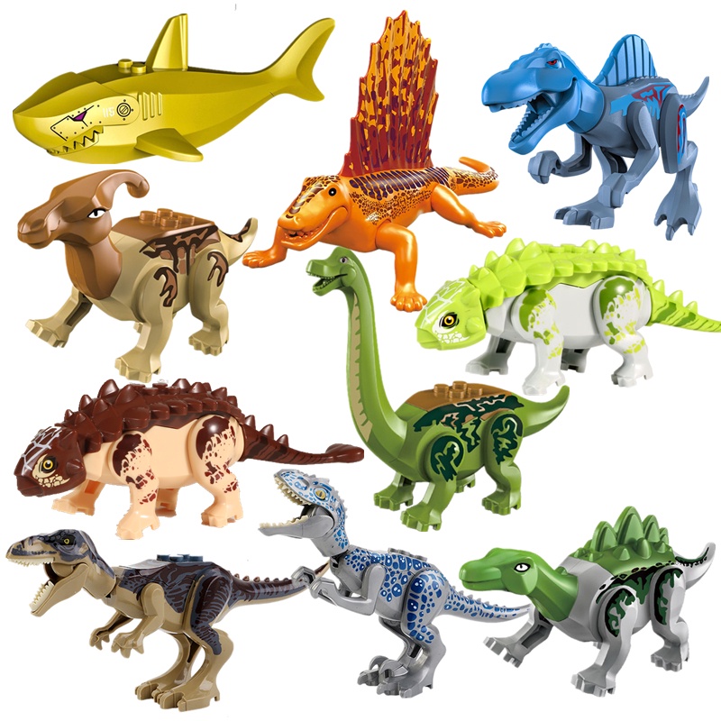 Mô Hình Khủng Long Mosasaurus Khủng Long Đồ Chơi Xây Dựng Cho Trẻ Em