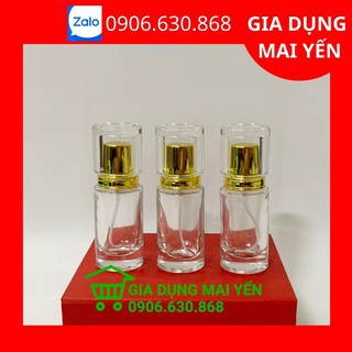 CHAI CHIẾT NƯỚC HOA TRÒN 20ML