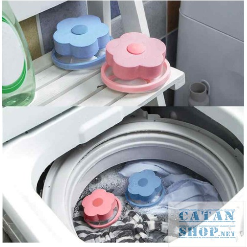 Túi Lọc Rác, Phao Lọc Rác Máy Giặt Giúp Giữ Lại Cặn Xà Phòng, Sợi Bông, Tóc Hiệu Quả ( Giao ngẫu nhiên )