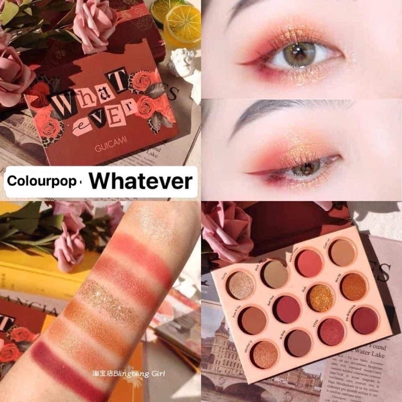 Colourpop Bảng Phấn Mắt Sale 70% (Bill Mỹ)