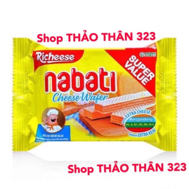 Bánh Xốp Miếng Phô mai Nabati 52g | BigBuy360 - bigbuy360.vn