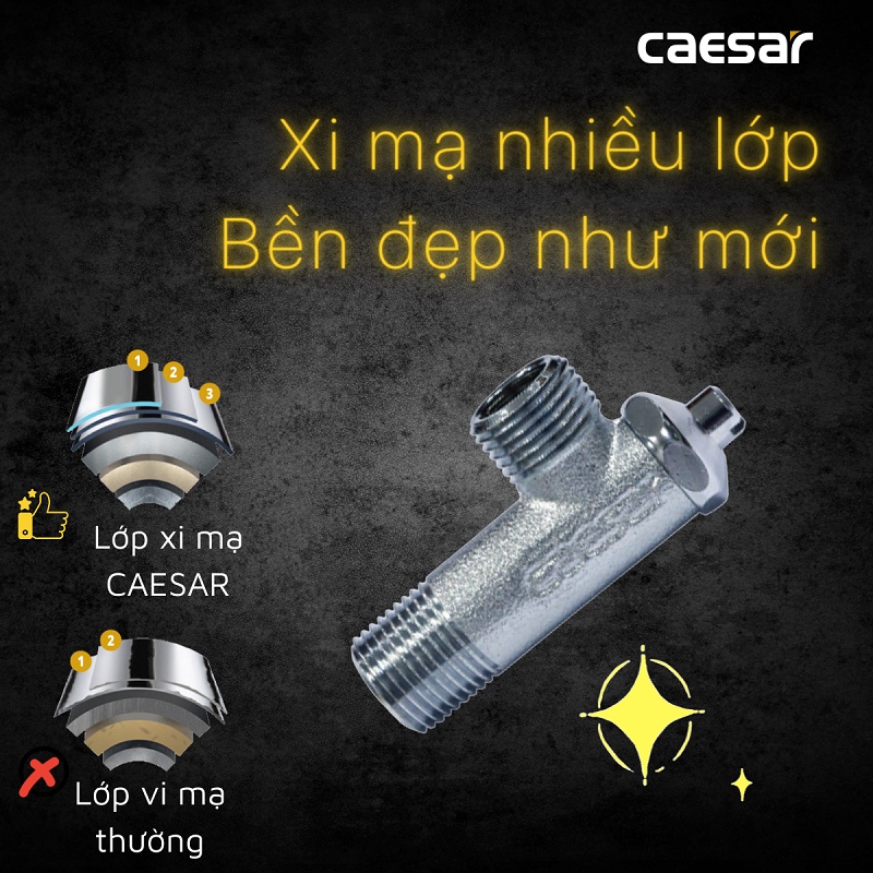 Van Khống Chế Caesar  - Đồng / Nhựa - Bảo Hành Chính Hãng 24 Tháng