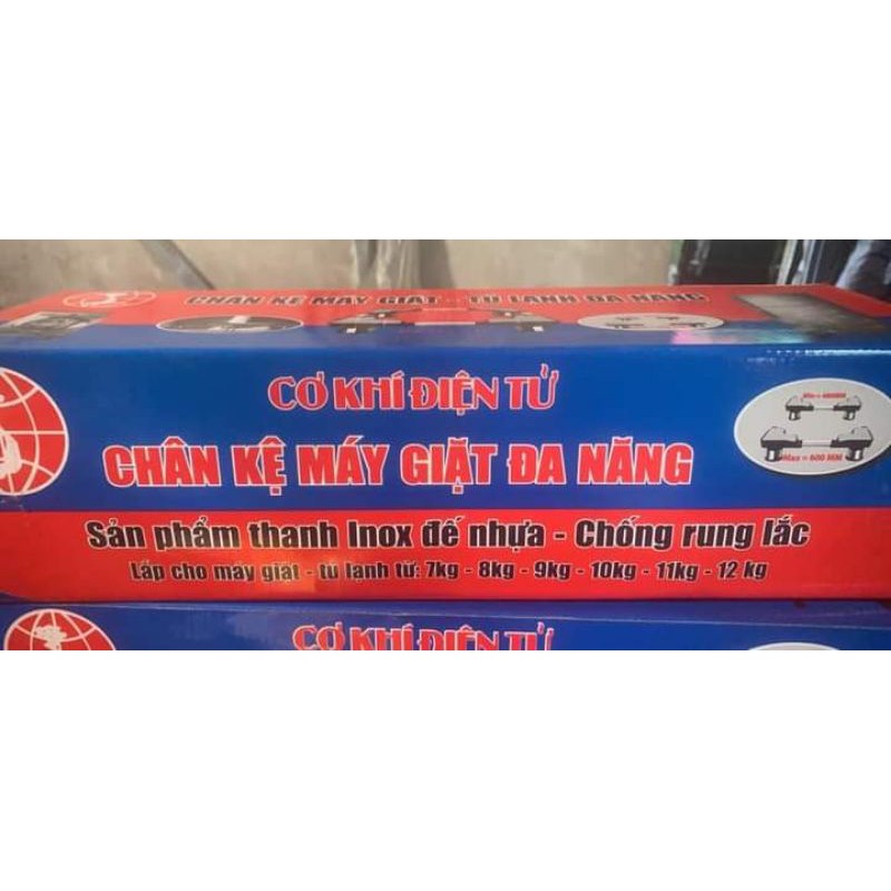 KỆ KÊ MÁY GIẶT VÀ TỦ LẠNH ĐA NĂNG CHẮC CHẮN( loại 1)