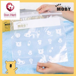 Túi zip đa năng Baby Moby (24 túi/hộp)