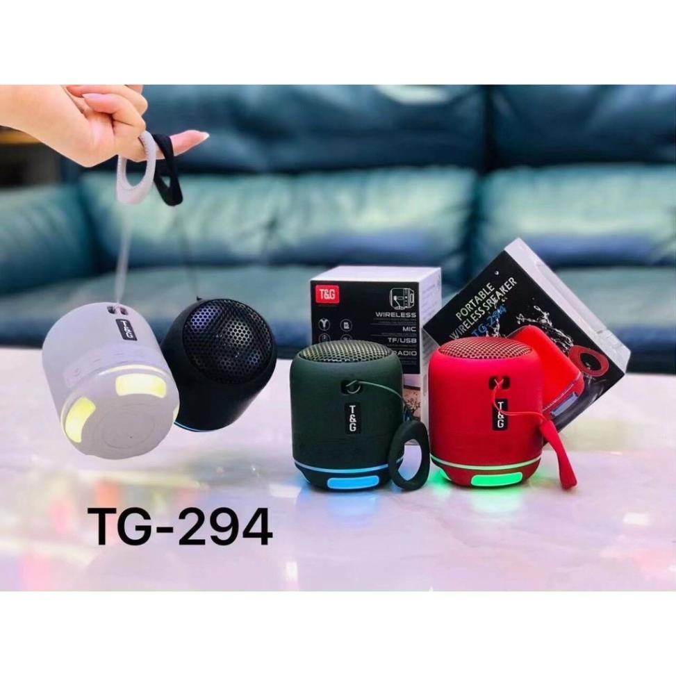 Loa Bluetooth Mini⚡TG 294 ⚡Hỗ Trợ TF -Loa Di Động Mini có MIC , Loa Nghe Nhạc Mini Đèn LED RGB ,USB - Bảo Hành 12 Tháng