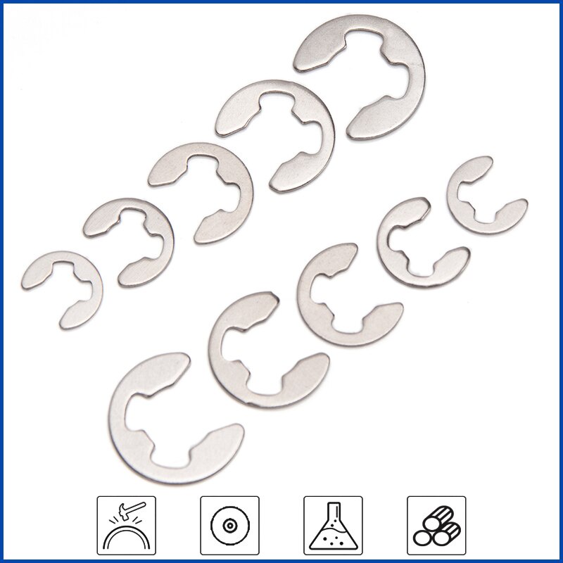 Kẹp Inox 304 Hình Tròn Chuyên Dụng Cho Máy Giặt m1.2 m1.5 m2 m2.5 m3 m3.5 m4 m5 m6 m7 m8 m9 m10