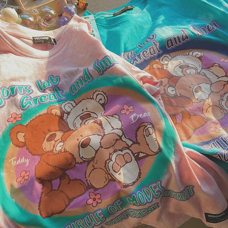 NRVP Áo Thun Ngắn Tay Cổ Tròn Thiết Kế Thời Trang Dành Cho Nữ 2021