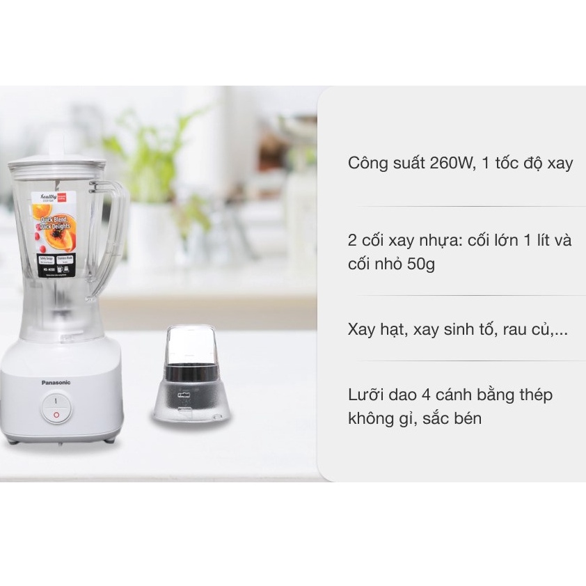 Máy xay sinh tố Panasonic MX-M200WRA - chính hãng