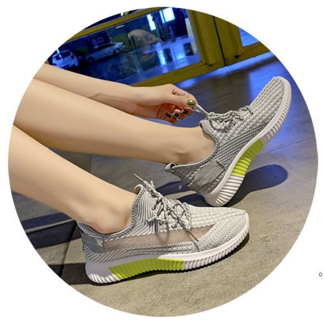 SALE - Sneaker vải dệt lưới hot - T05