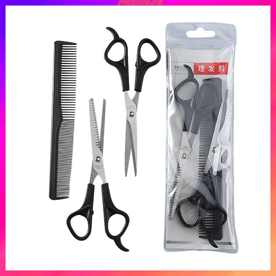Bộ 2 Kéo Cắt Tóc Kèm Lược Chuyên Dụng Cho Salon Làm Đẹp