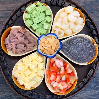 Set Nguyên Liệu Chè Khúc Bạch 25 Chén Thơm Ngon Bổ Dưỡng NHALAM FOOD (Kèm Công Thức)
