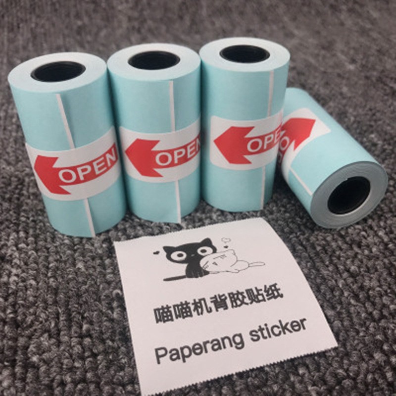 Tất cả giấy in nhiệt màu trắng ❤ KT 57x30mm ❤ cho máy in peripage A6 - A6s - A3, poooli L1, L2, L3, paperang p1, p2, p2s
