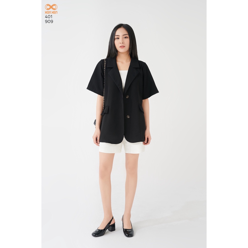 Áo Khoác Vest XONXEN SHOP Ngắn Tay Thời Trang Freesize Mã 401