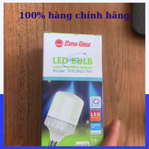 Bóng Cảm Ứng Rạng Đông 15w/ChipLED Samsung (có video thật) | BigBuy360 - bigbuy360.vn