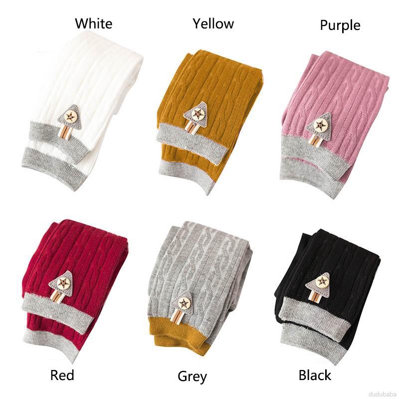 Quần legging màu trơn thời trang xuân thu cho bé gái từ 1 - 4 tuổi