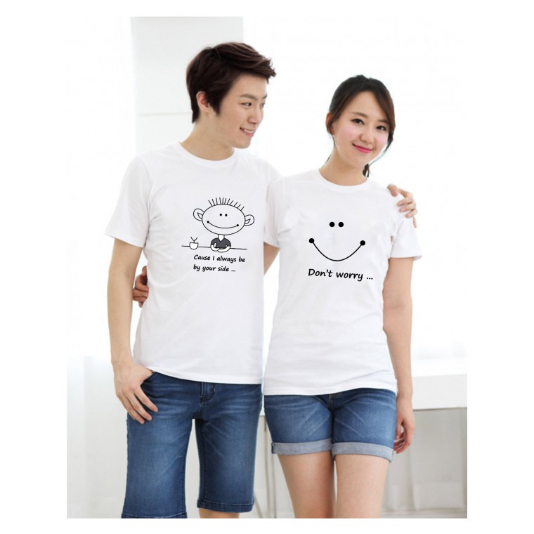 áo thun cặp đôi ngộ nghĩnh (3418)