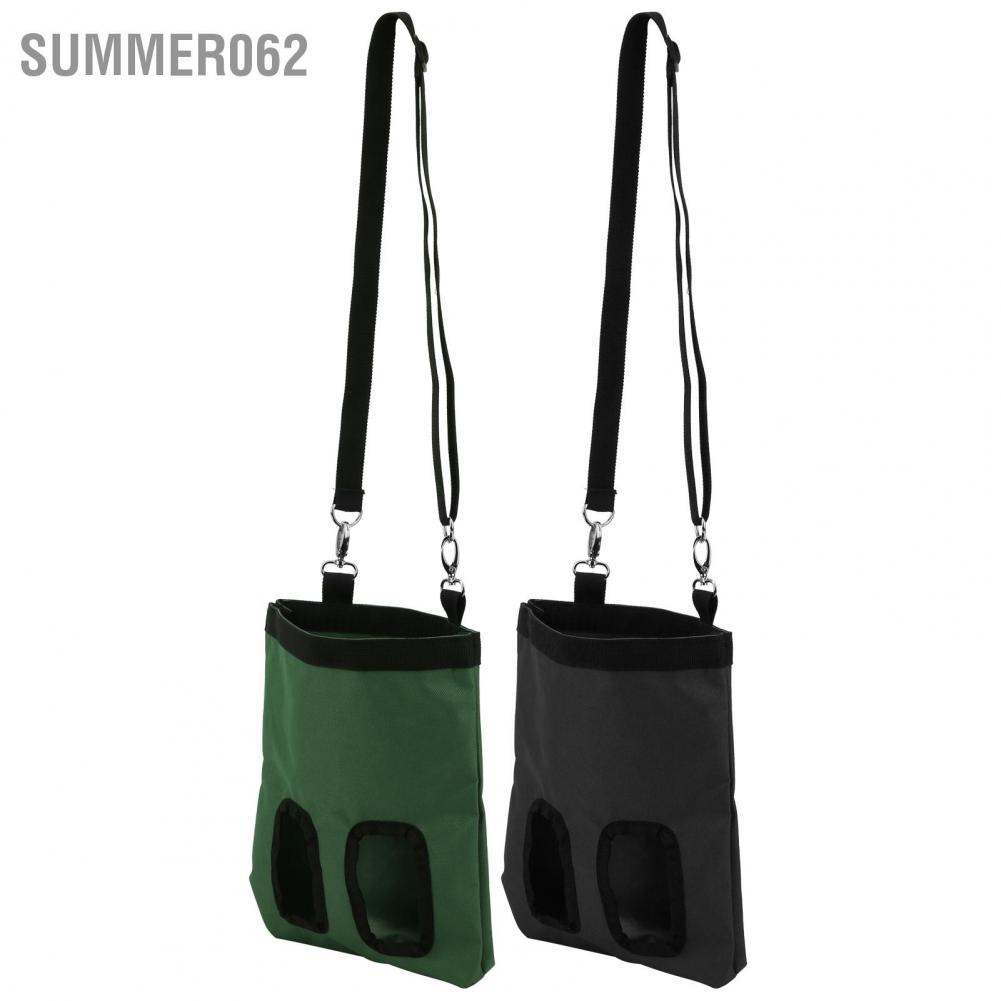Summer062 Rabbit Feeding Bag Non‑toxic Hay Feeder Hanging Device for Small Pets