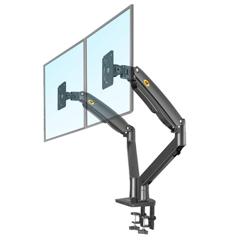 Giá Treo Hai Màn Hình Máy Tính North Bayou F195A Lắp Cho Màn Hình Từ 22 inch - 32 inch Hàng Nhập Khẩu Màu Đen | BigBuy360 - bigbuy360.vn