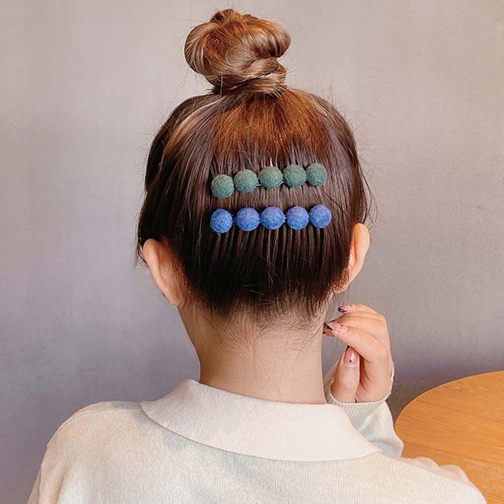 Kẹp Tóc Hình Ngôi Sao / Trái Tim Màu Sắc Ngọt Ngào 15H Cho Nữ