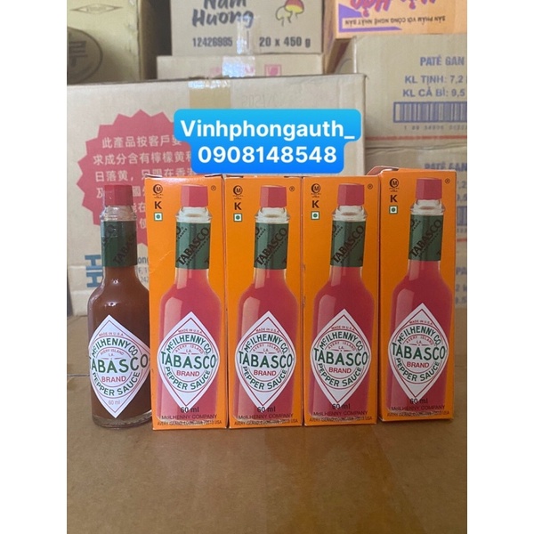 Tương ớt Tabasco 60ml của Mỹ