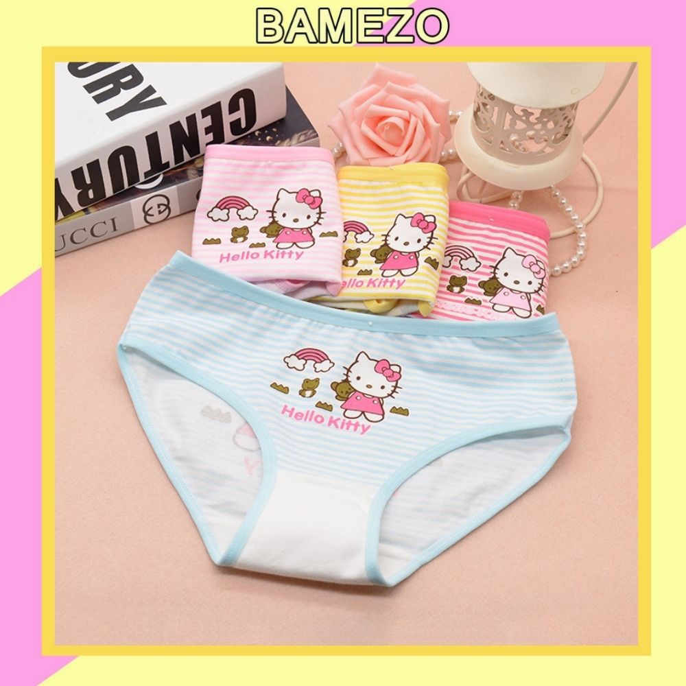Quần lót trẻ em Bamezo chip tam giác cho bé cotton mềm mịn thoáng mát TG2