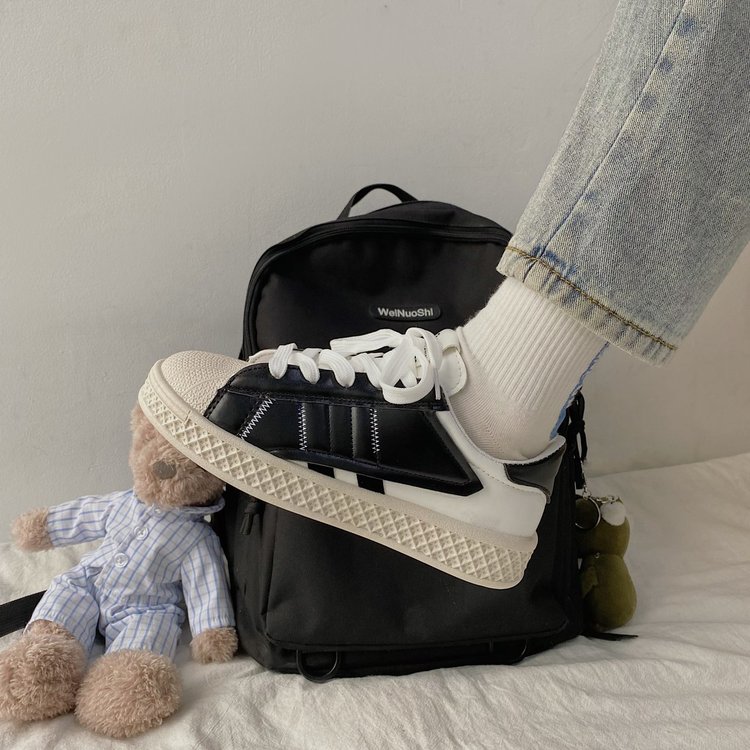 [ Mã 66CBSALE giảm 30K đơn 200K] Giày Thể Thao Bằng Da Pu Thời Trang Hàn Quốc Dành Cho Bạn Nữ | BigBuy360 - bigbuy360.vn