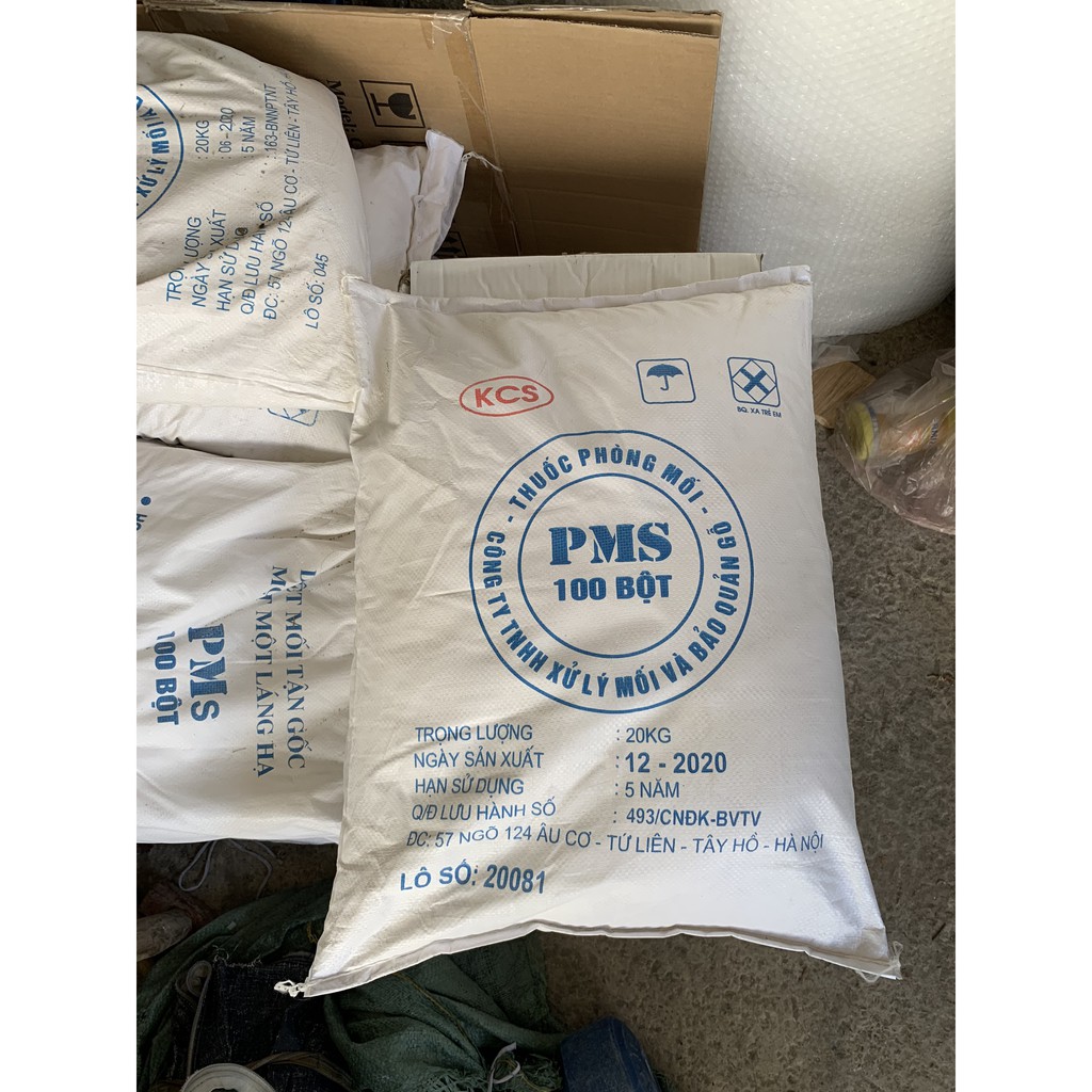 Thuốc diệt mối PMS 100 Dùng Để Phòng Chống mối Công Trình Xây Dựng