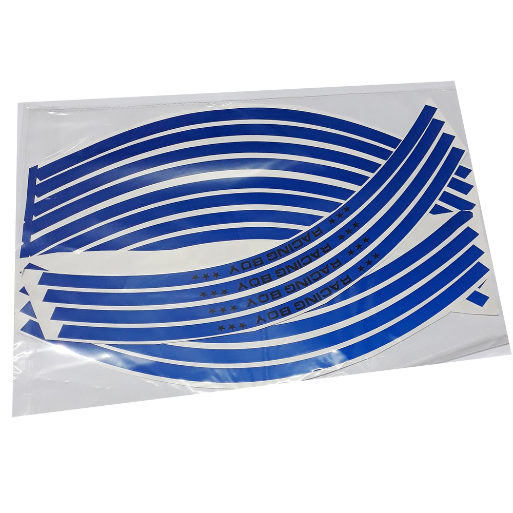 Tem dán vành Racing Boy Tem trang trí xe máy, ô tô, xe đạp điện, xe máy điện