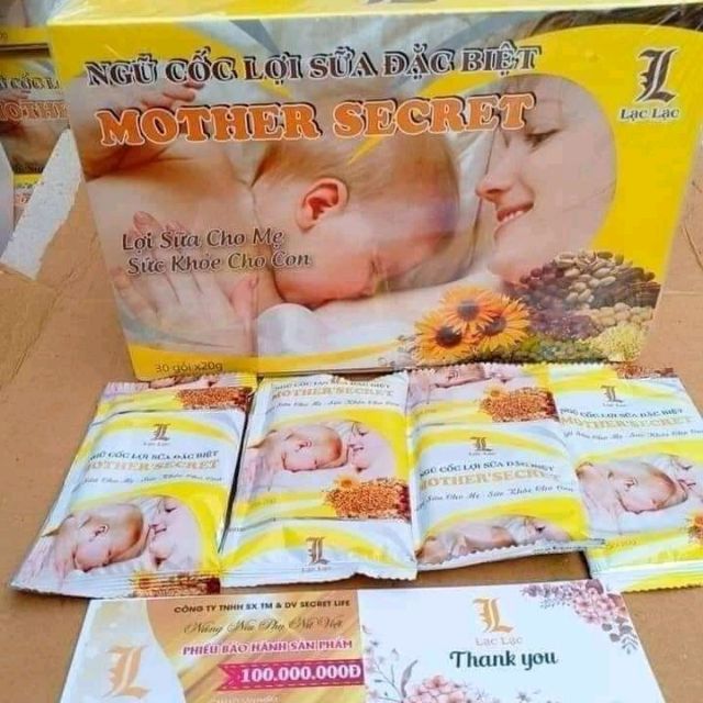 Combo ngũ cốc lợi sữa lạc lạc