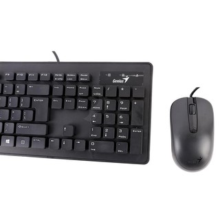 Bộ bàn phím chuột Genius Slimstar C130 - Có dây