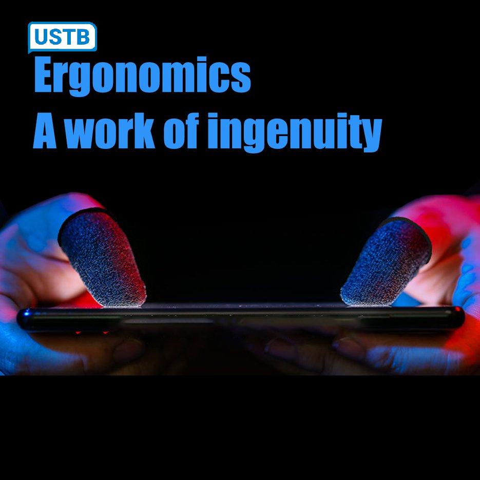 Cặp găng ngón tay chơi game sợi carbon chống trượt độ nhạy cao tiện lợi