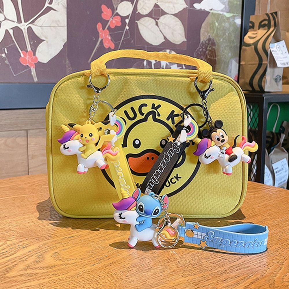 Móc Chìa Khóa Hình Chuột Mickey Minnie Bằng Hợp Kim Dễ Thương Giá Đỡ