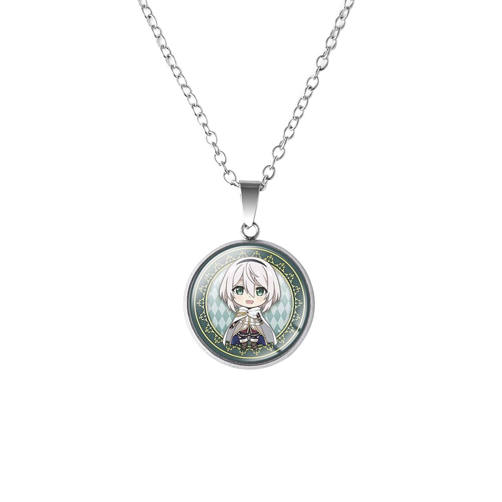 Vòng cổ IN HÌNh Majo no Tabitabi Hành trình Elaina anime chibi phụ kiện trang sức