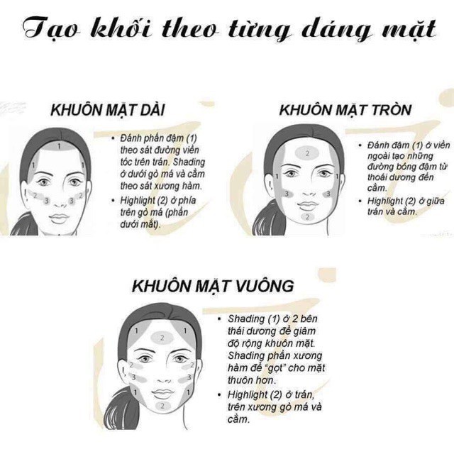 Tạo Khối, Bút Tạo Khối Bắt Sáng Che Khuyết Điểm