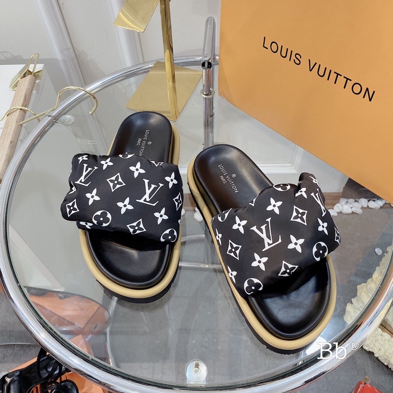 Dép nữ quai phồng ngang nhẹ êm Nguyên hộp hãng cao cấp