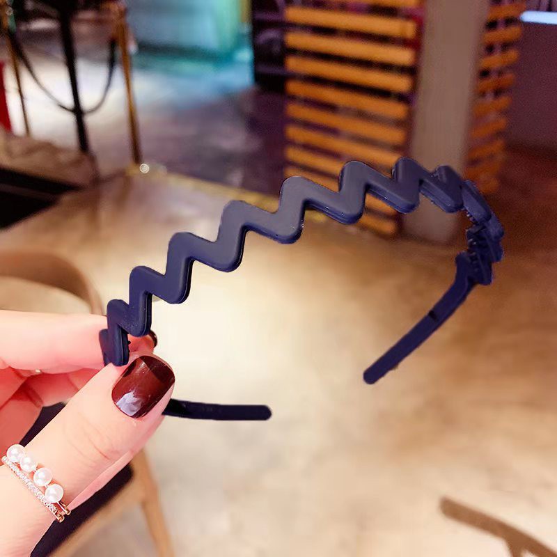 Băng Đô Gợn Sóng Chống Trượt Thiết Kế Đơn Giản Thời Trang 2022