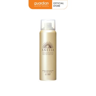 Xịt Chống Nắng Toàn Diện Anessa Perfect UV Spray Sunscreen Aqua Booster SPF50+, PA++++ 60g