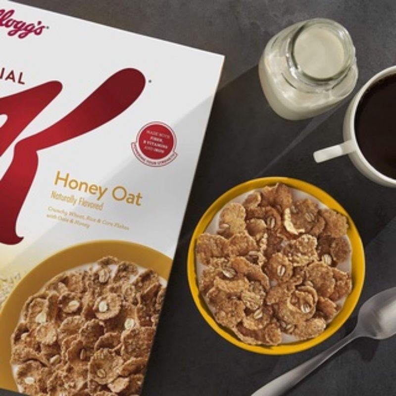 Ngũ Cốc Ăn Sáng Kellogg's Special K Oats and Honey/Vinalla Almond 365g