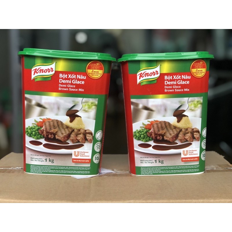 [GIÁ SỈ - HÀNG CHUẨN] BỘT XỐT NÂU KNORR DEMI GLACE 1KG