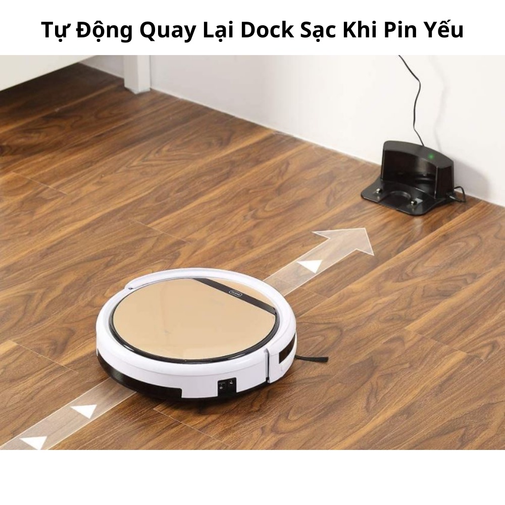 Robot Hút Bụi Lau Nhà ILIFE V5S PRO  FREESHIP  Nhiều chế độ làm sạch khác nhau , Tự động về sạc thông minh - BH 2 năm