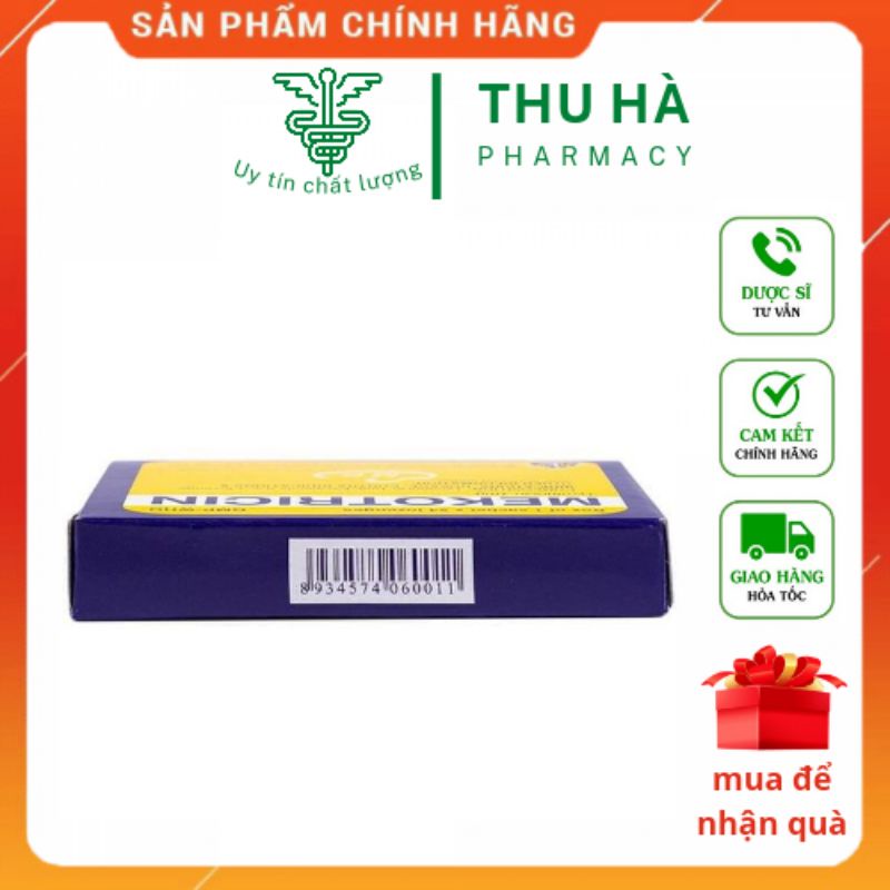 Viên ngậm mekotricin ( hộp 24 viên)