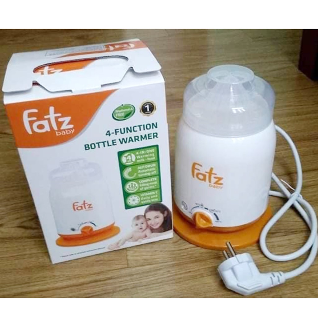 [BẢO HÀNH 1 NĂM] Máy hâm sữa 4 chức năng không BPA FatzBaby FB3002SL