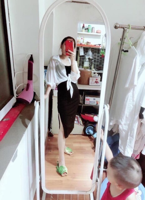 [Mã WASTCOOL giảm 15% tối đa 50K đơn 99K] Set váy kèm áo sơ mi 2in1 | BigBuy360 - bigbuy360.vn