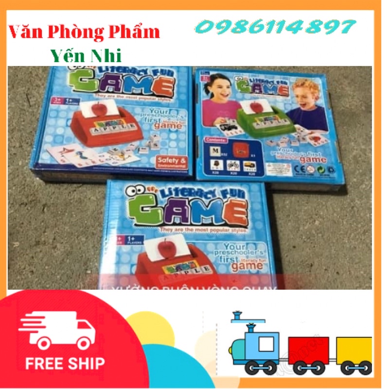 Bộ thẻ game literacy fun