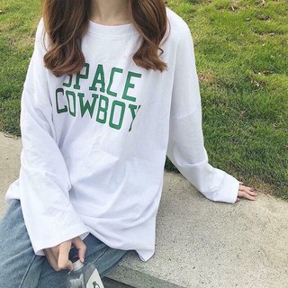 Áo thun da cá form thụng . .