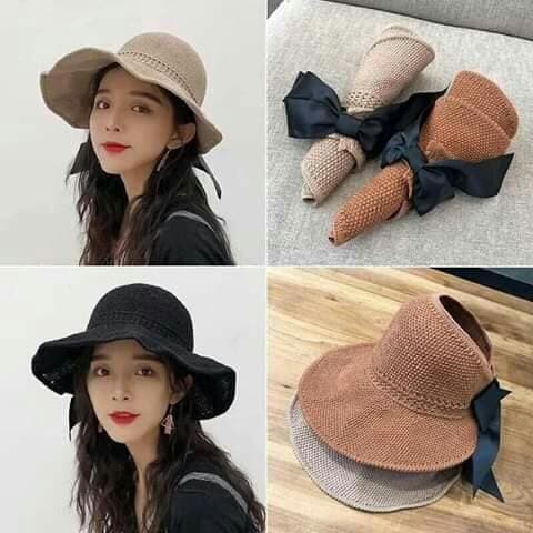 Mũ đi biển thời trang cho bạn gái