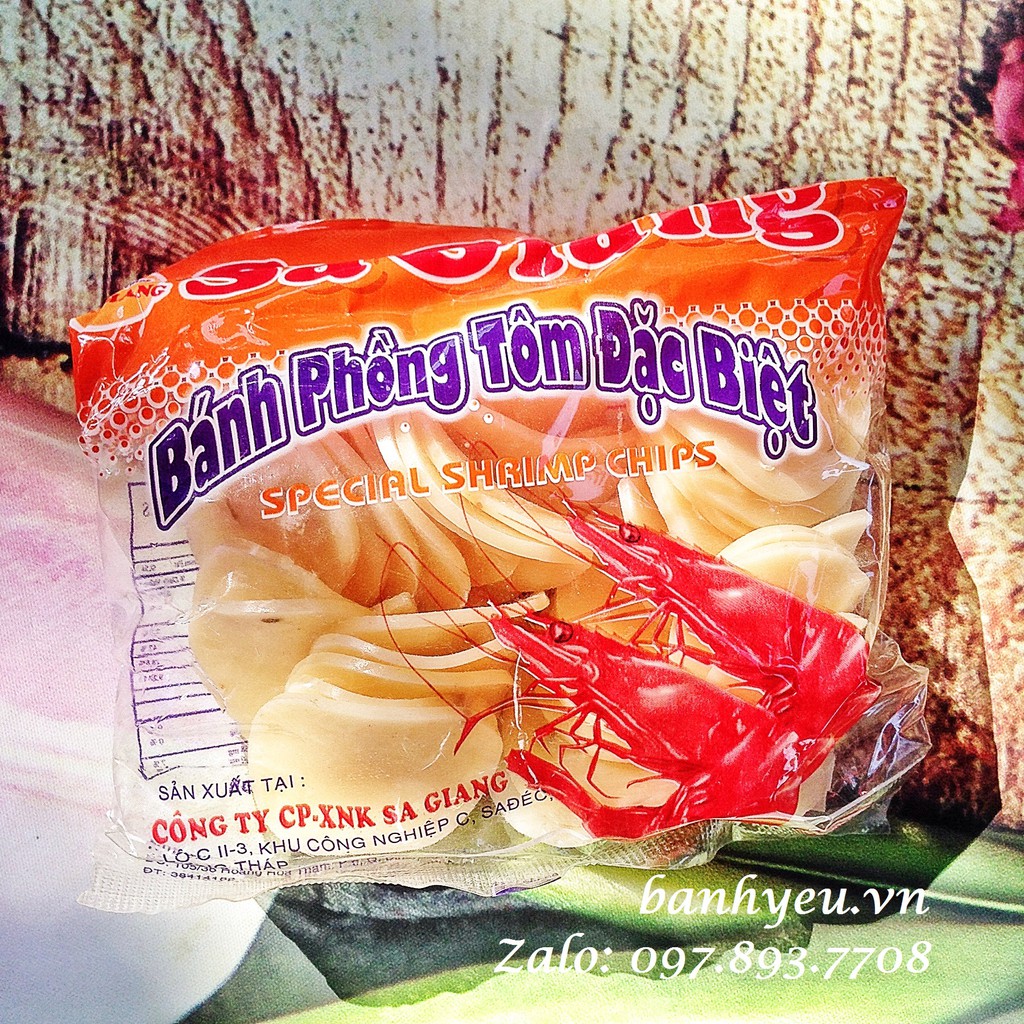 Bánh Phồng tôm Sa Giang 100g