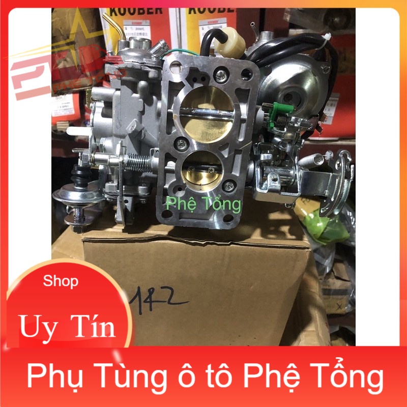 Bộ chế hoà khí ( bình xăng con ) TOYOTA 1RZ hiace 2001