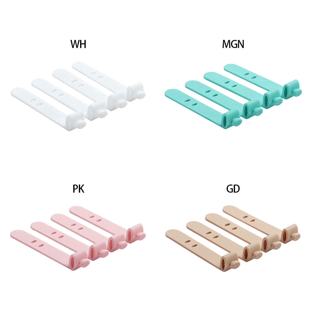 Set 4 phụ kiện quấn gọn dây cáp/ tai nghe tiện dụng