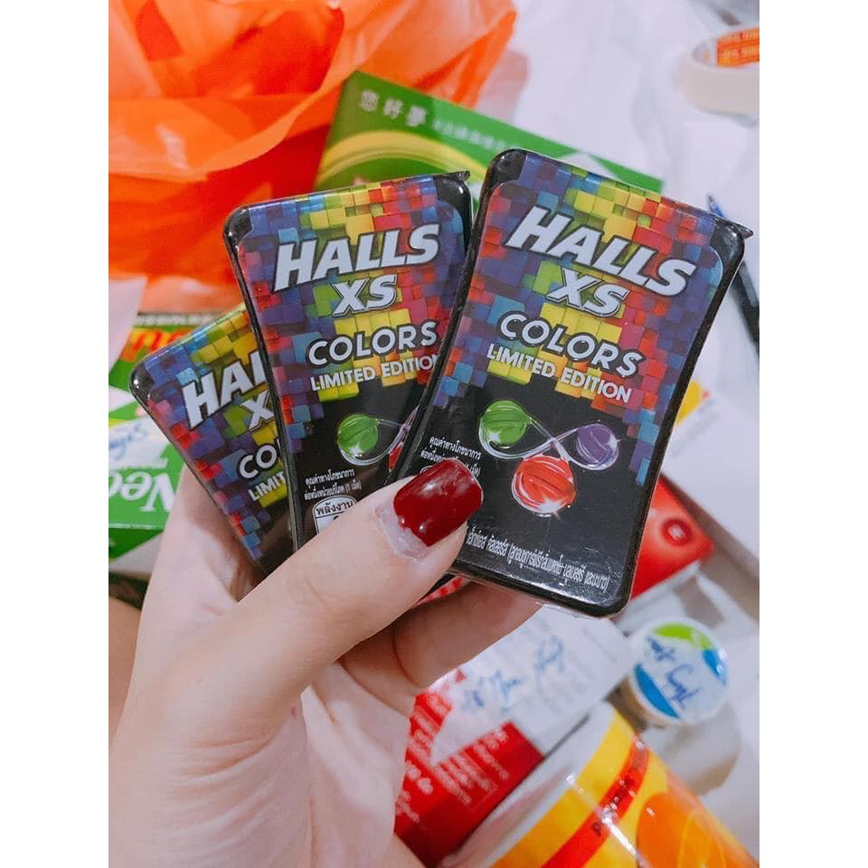 KẸO HALLS CAI THUỐC LÁ THÁI LAN